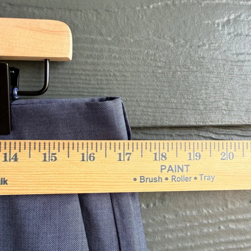 J.Crew Ludlow Slim Dress Pants Mens 32x32 Blue 100% Wool Trousers Business